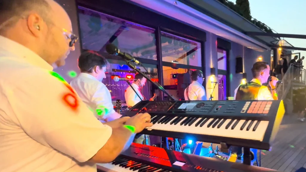 Music2Dance live bei einem Auftritt