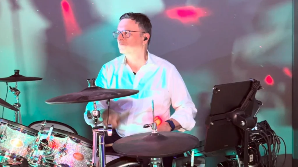 Music2Dance live bei einem Auftritt