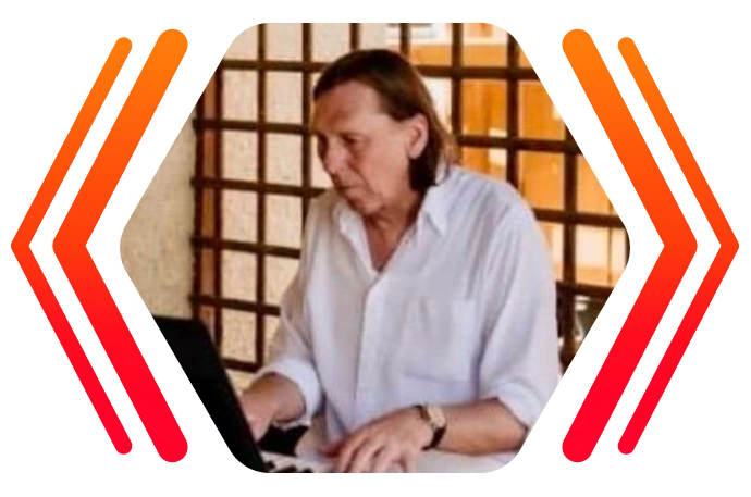 Manfred Bambach am Keyboard